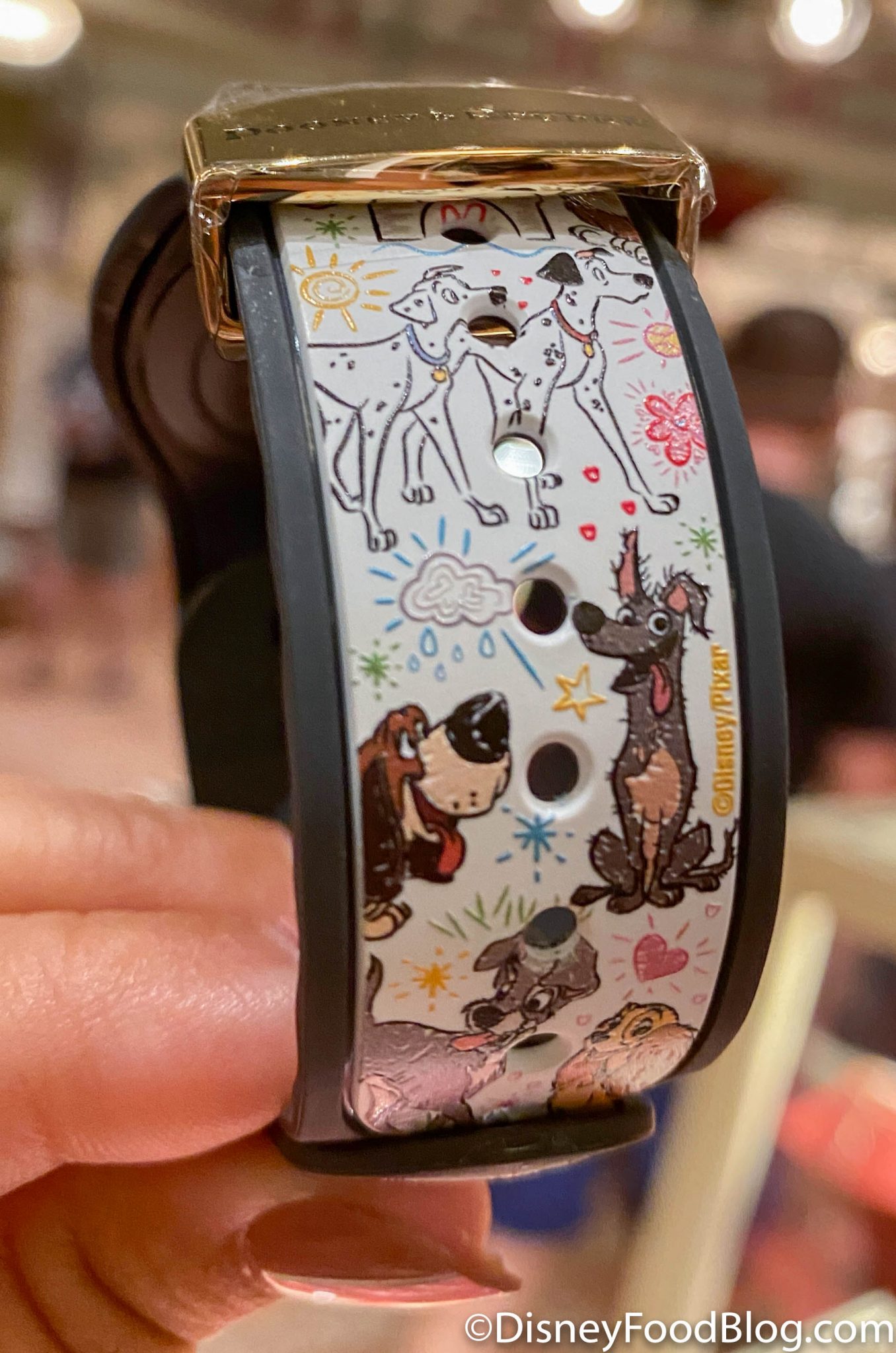 The Dooney & Bourke Dog Collection Limited Release MagicBand is 