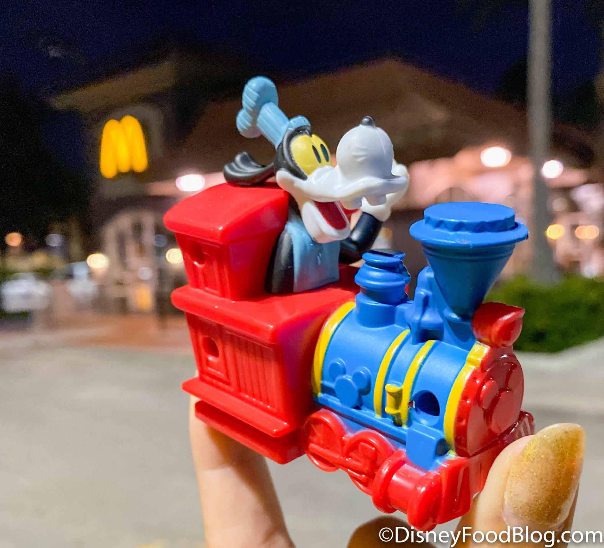 mcdonald's disney attraction toys