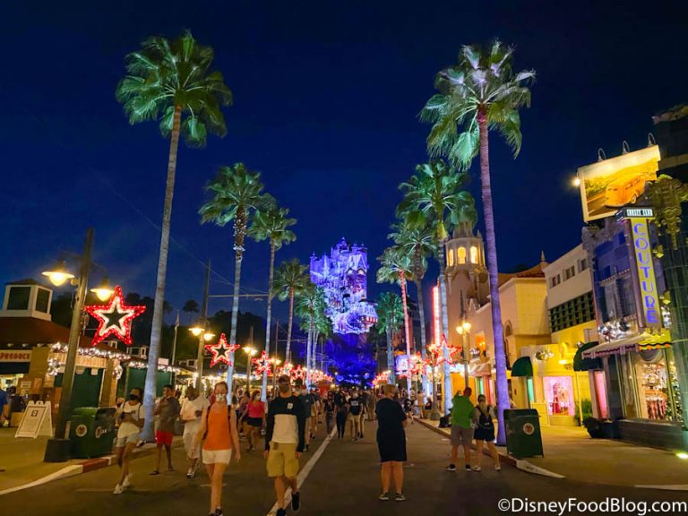 PICS: The Tower of Terror Holiday Projections Are BACK (And…Different ...