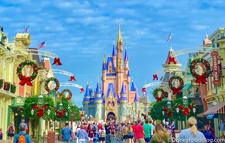 PHOTOS and VIDEO: The Holidays Have Arrived in Disney World's Magic ...