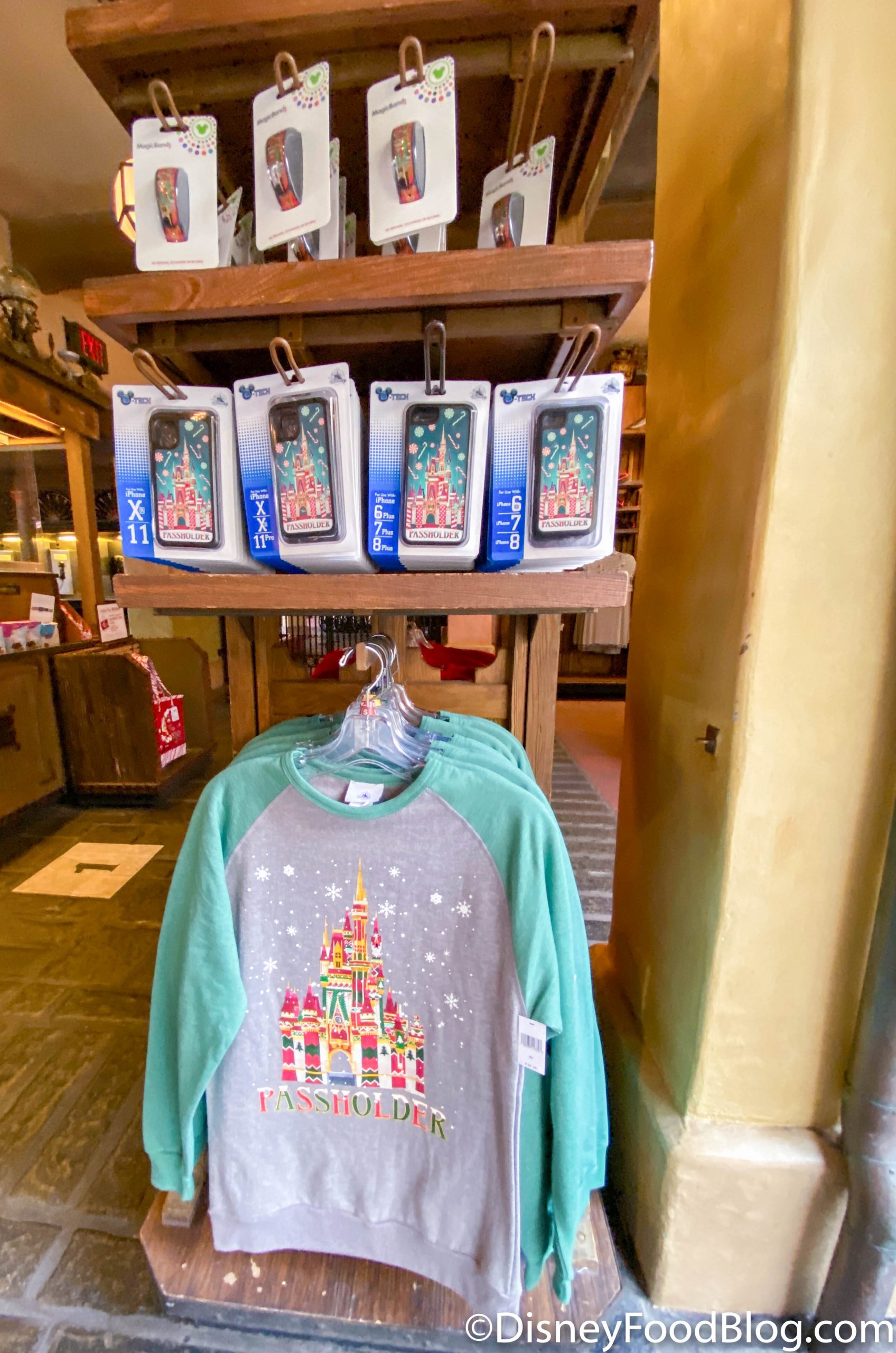 NEW Passholder Exclusive Holiday Castle Projection Merchandise is ...