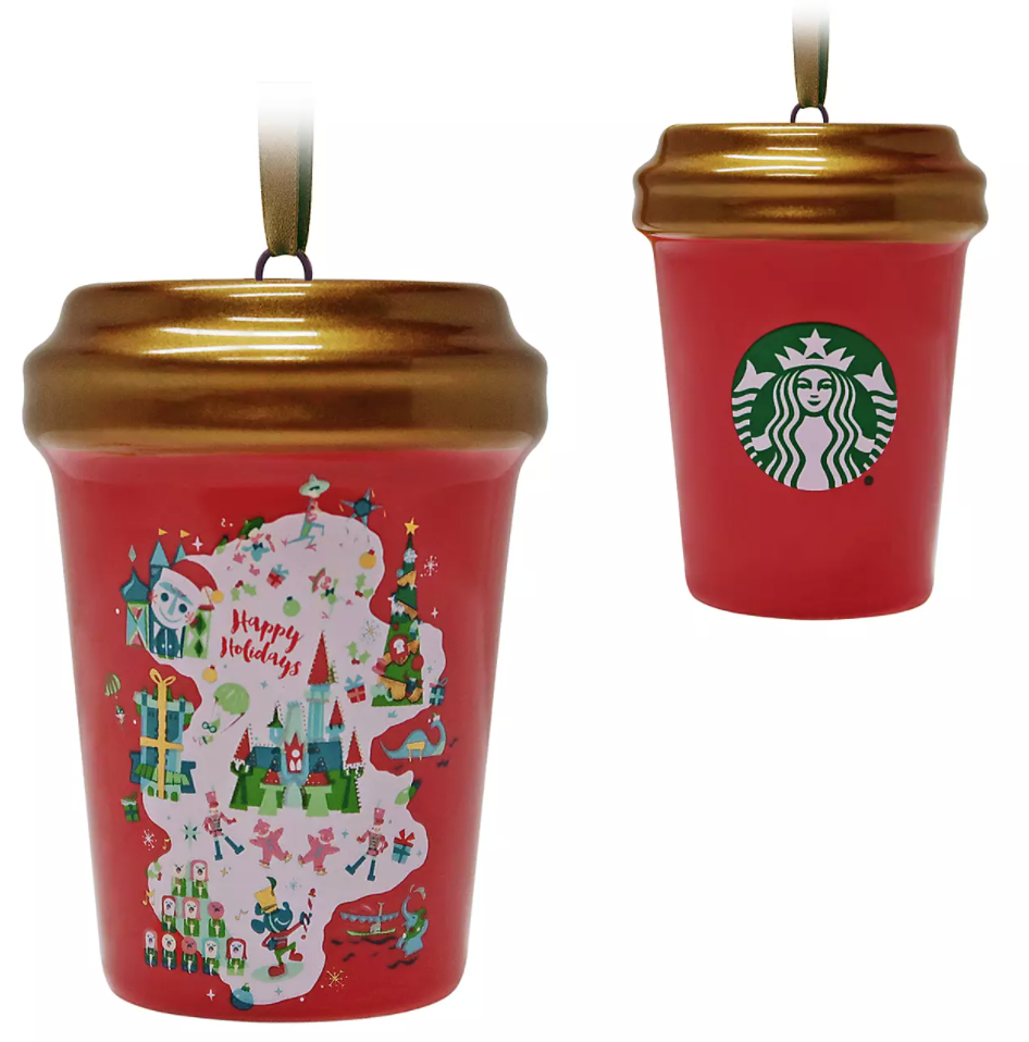 Yay! The New Disney Starbucks Ornaments Are Now Available Online