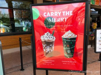 Holiday Drinks Have Returned to Starbucks Locations in Disney World ...