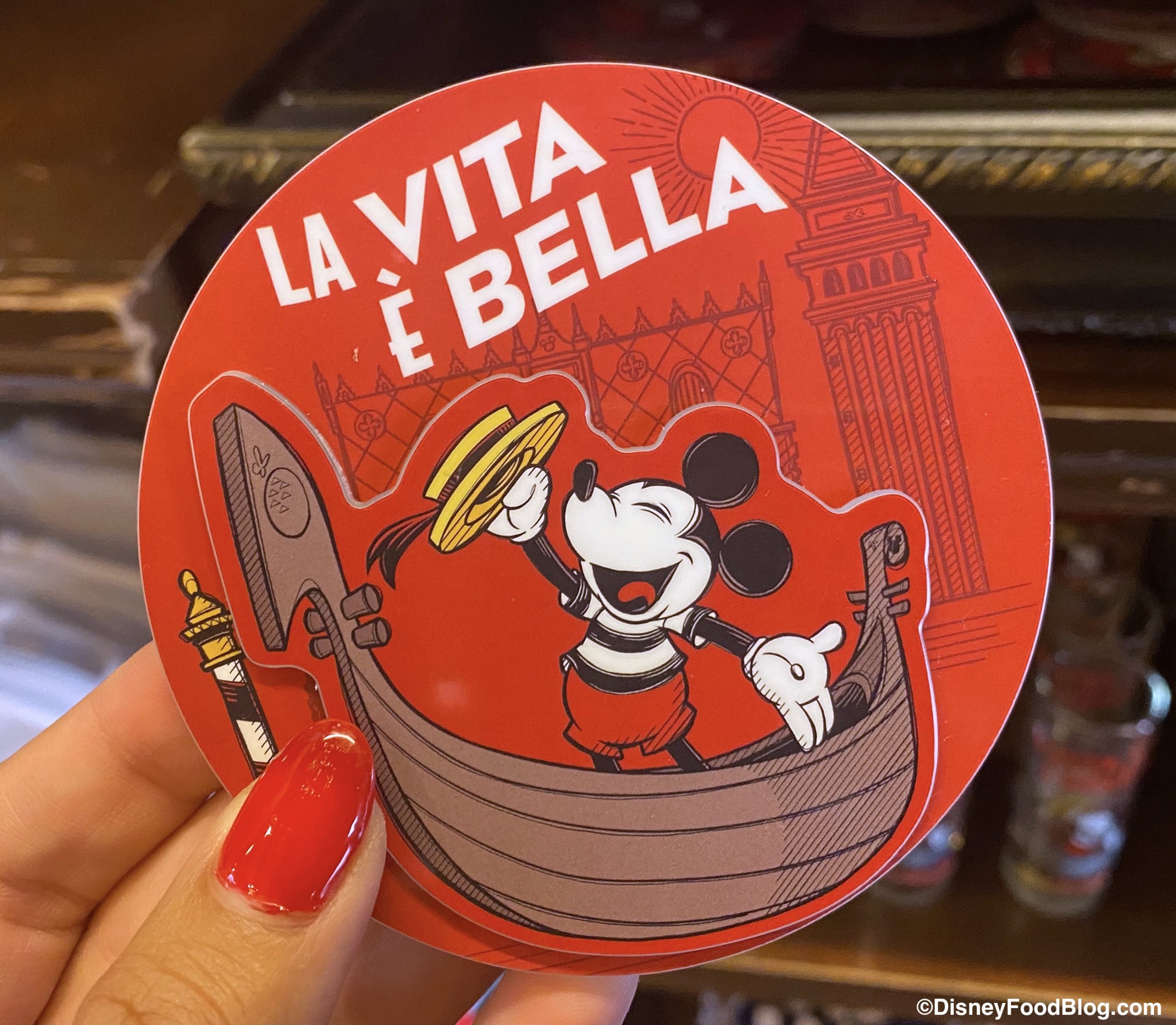 Disney Parks Epcot Italy Minnie Ciao Bella Vespa Espresso Cup and Sauc – I  Love Characters