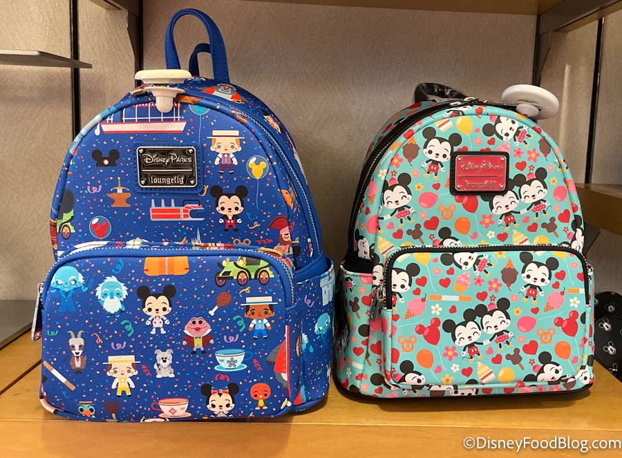 Disney Parks Loungefly Mini Backpack - Chibi Disney Characters