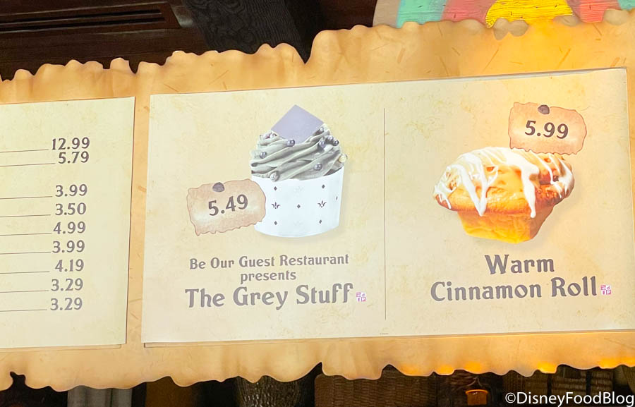You Can Get The Grey Stuff Without A Be Our Guest Reservation In Disney World Again The Disney Food Blog