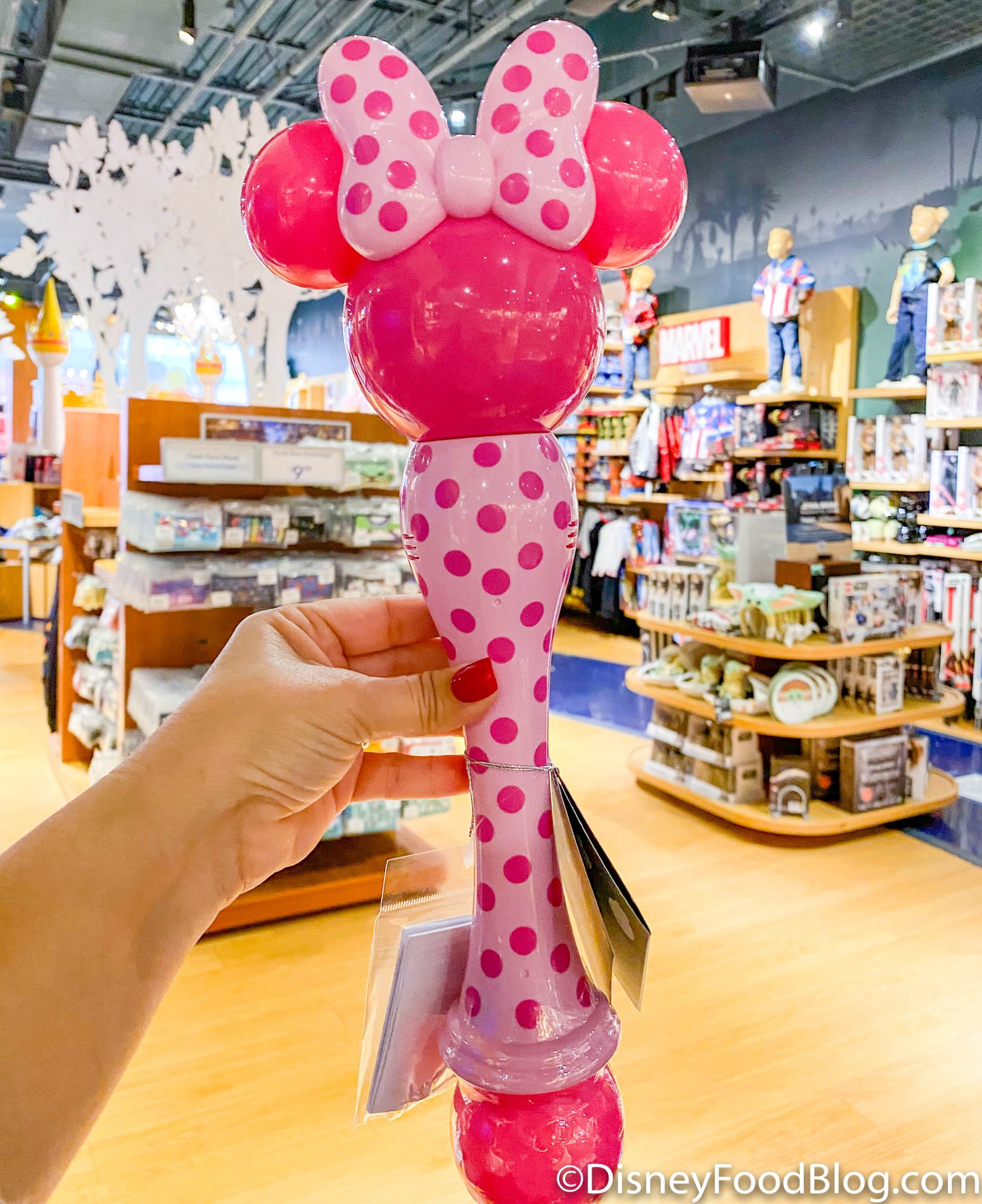 minnie mouse light up wand