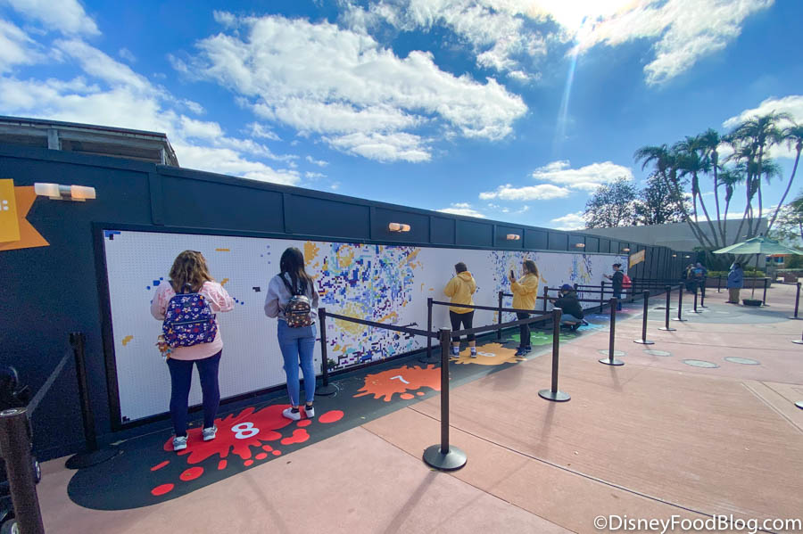 PHOTOS: Show Off Your Skills at the Paint-by-Number Mural at