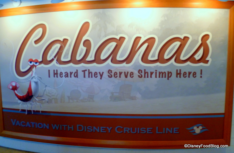 Disney Cruise Line Fantasy Ship Cabanas 