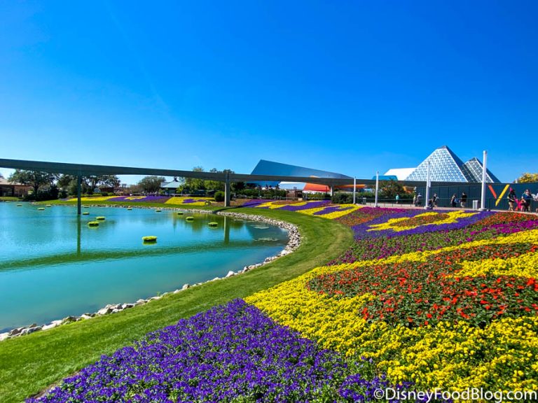 Review A NEW EPCOT Flower and Garden Festival Booth Features TONS of