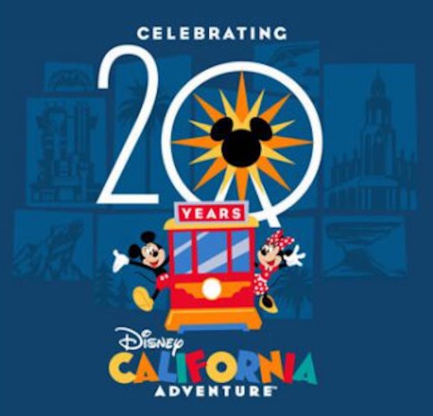 20th Anniversary Disney California Adventure Merch Is Being Released