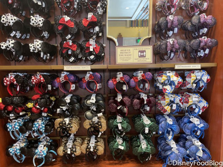 PHOTOS & VIDEO: New PEARL-Covered Minnie Ears Have Arrived in Disney ...