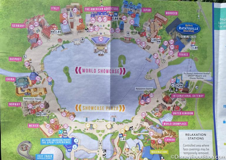 NEW Flower & Garden Festival Map Arrives in EPCOT Disney by Mark