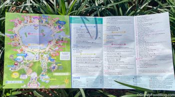 NEW Flower & Garden Festival Map Arrives in EPCOT | the disney food blog