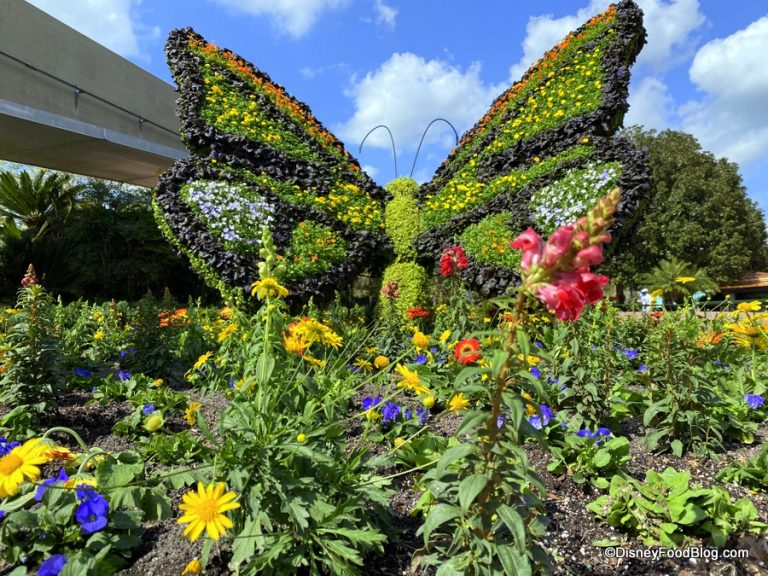 PHOTOS: The FIRST 2021 Flower and Garden Festival Topiary Now in EPCOT ...