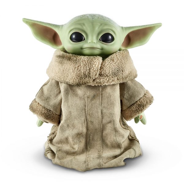 Baby Yoda busting out at Toy Fair New York