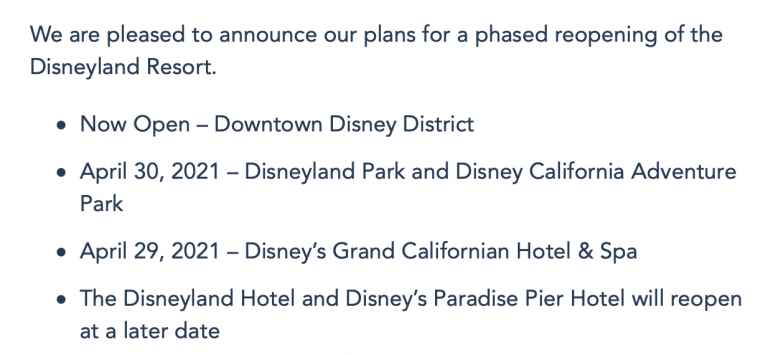 News: Disney's Grand Californian Hotel Announces Reopening Date 