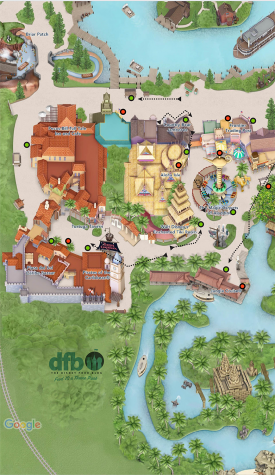 The Magic Kingdom Map That Disney WON'T Print | the disney food blog