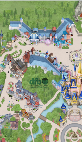 The Magic Kingdom Map That Disney WON'T Print | the disney food blog