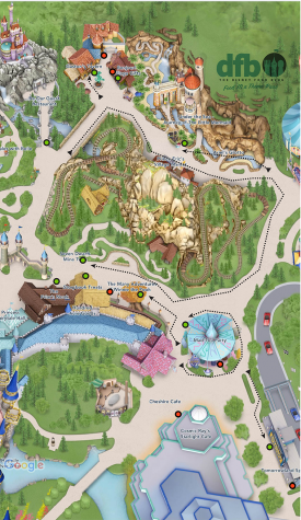 walt disney world magic kingdom map magic kingdom vs disneyland size