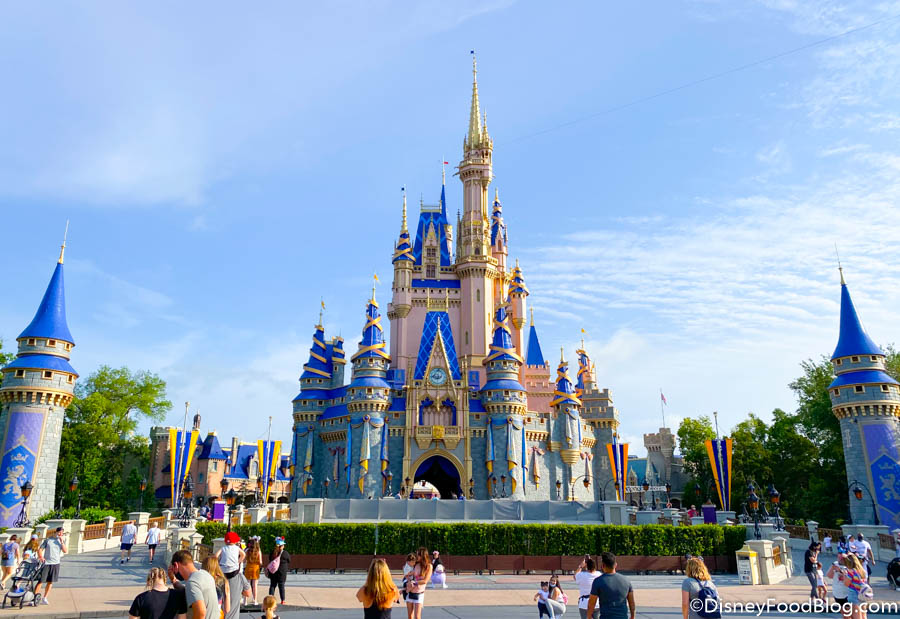 The Eyesore In Front Of Cinderella Castle Is Gone In Disney World 