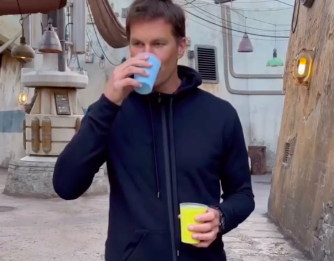 Tom Brady Onesie Funny Milk Drunk 