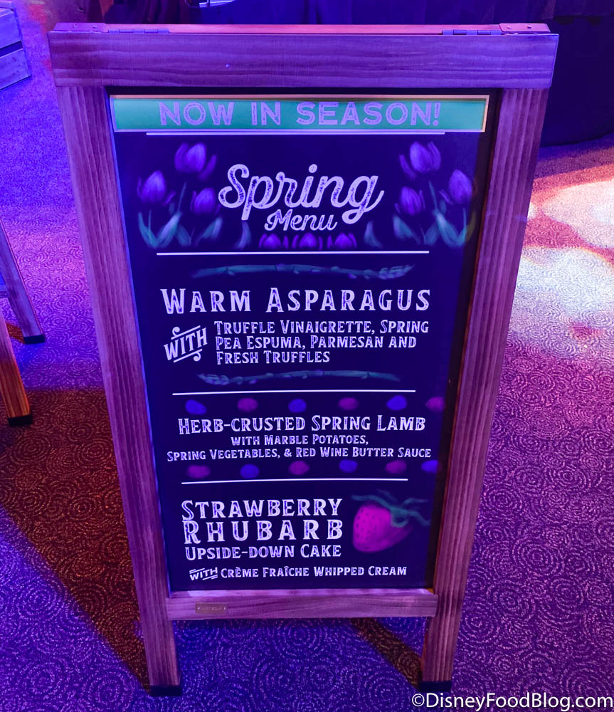 FIRST LOOK at the New Menu Coming to the EPCOT Flower and Garden