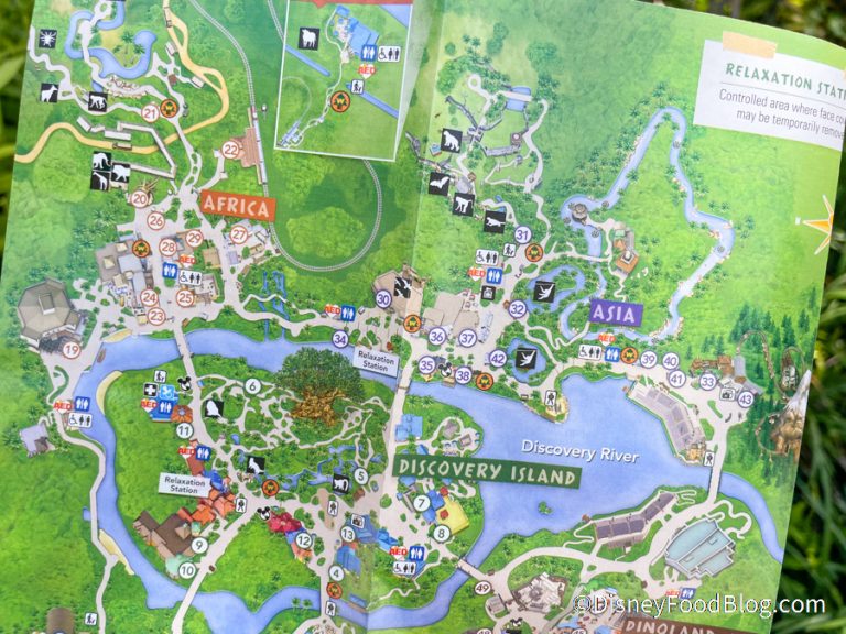 See What Has Changed on the NEW Map for Disney’s Animal Kingdom