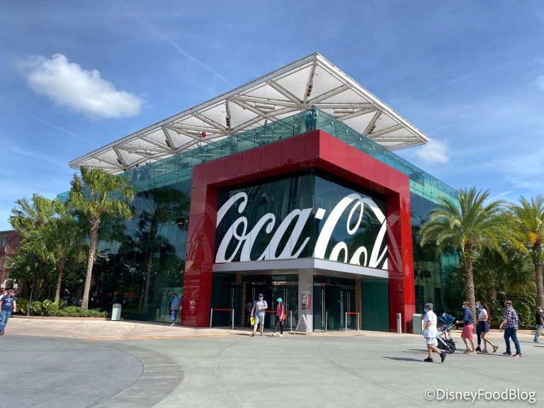 Coca-Cola Store Orlando Rooftop Beverage Bar | the disney food blog