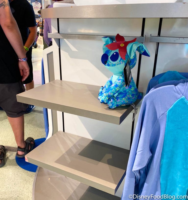 stitch crashes disney plush in store