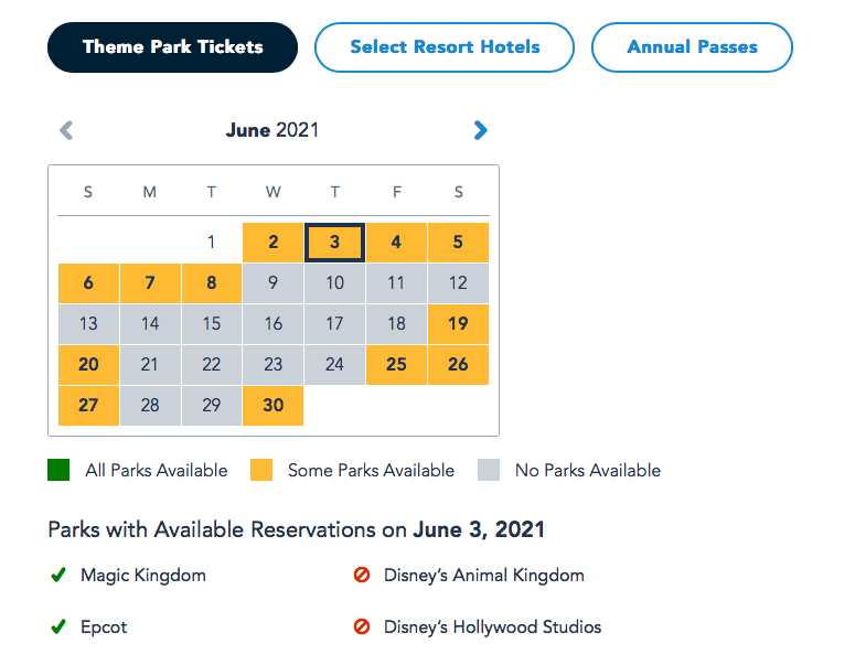 How To Get A Park Pass Reservation When They're Unavailable - The Mouselets