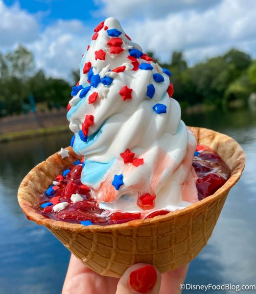 A Waffle Bowl and Blueberry Soft Serve?! We Need More Sundaes Like This ...