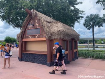 PHOTOS: Food and Wine Festival Booths Have Already Arrived in EPCOT ...