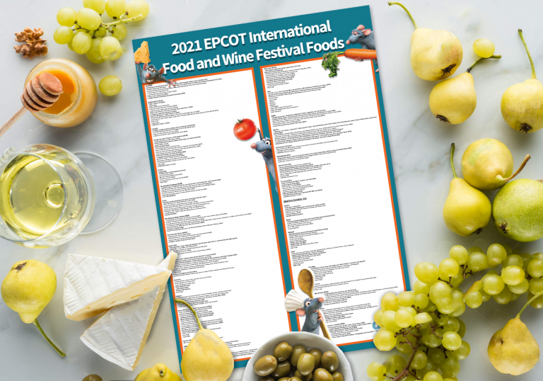 2021 epcot food and wine festival foods list the disney food blog