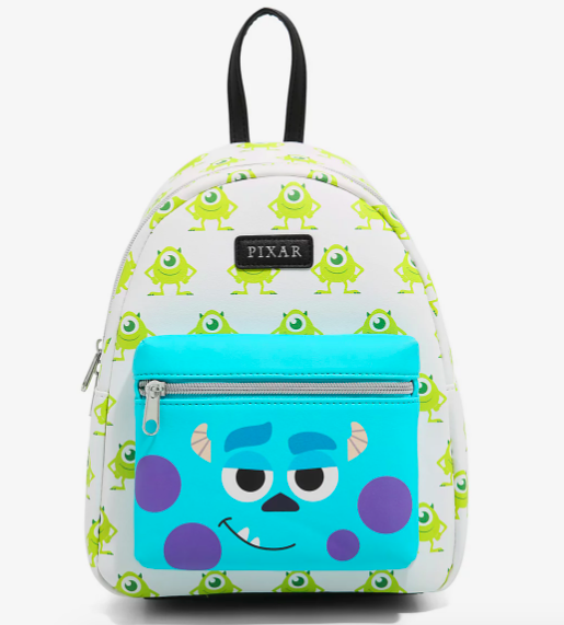 Disney Loungefly Mini Backpack - Sulley w/ Boo Coin Pouch - Monsters Inc