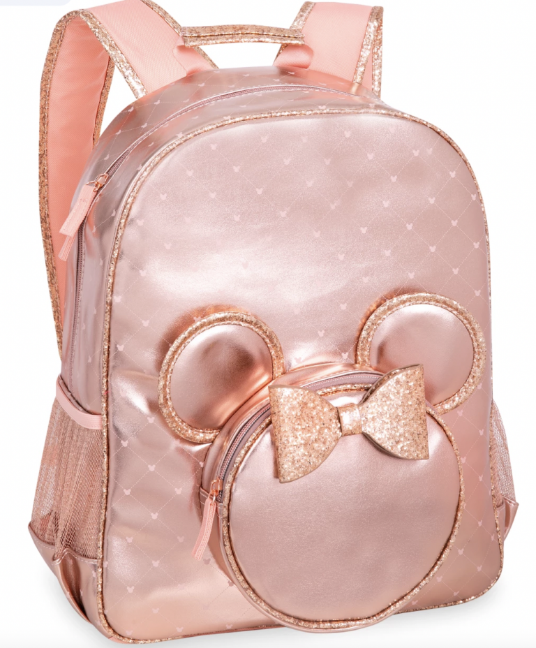 shop disney rose gold backpack