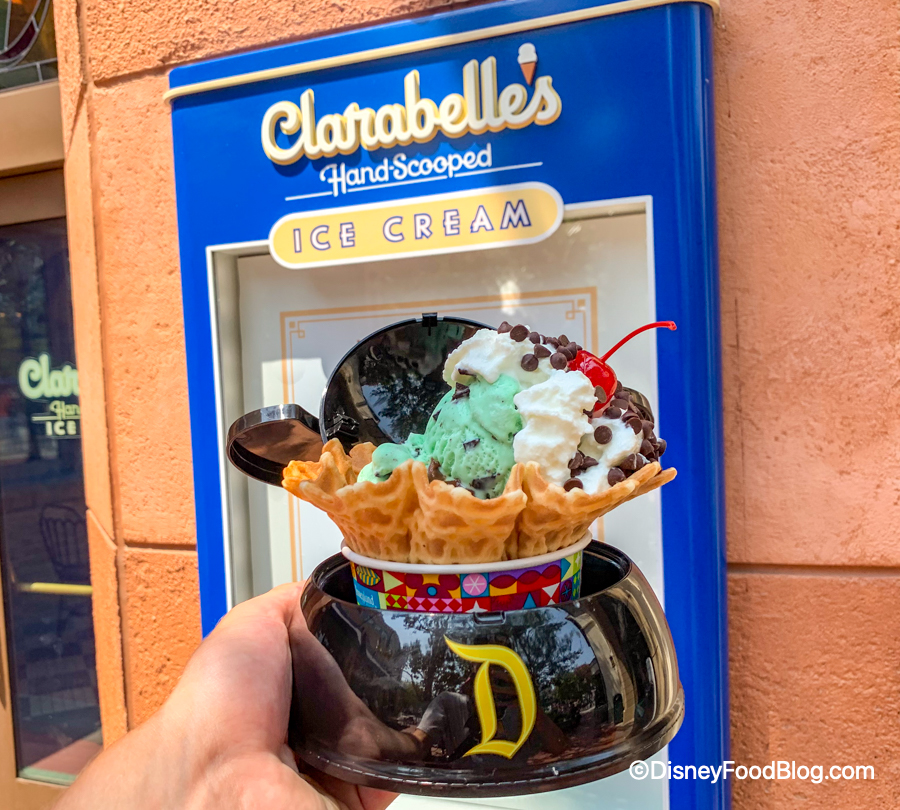 PHOTOS: New Magic Key Mickey Mouse Ice Cream Hat Bowl Arrives at