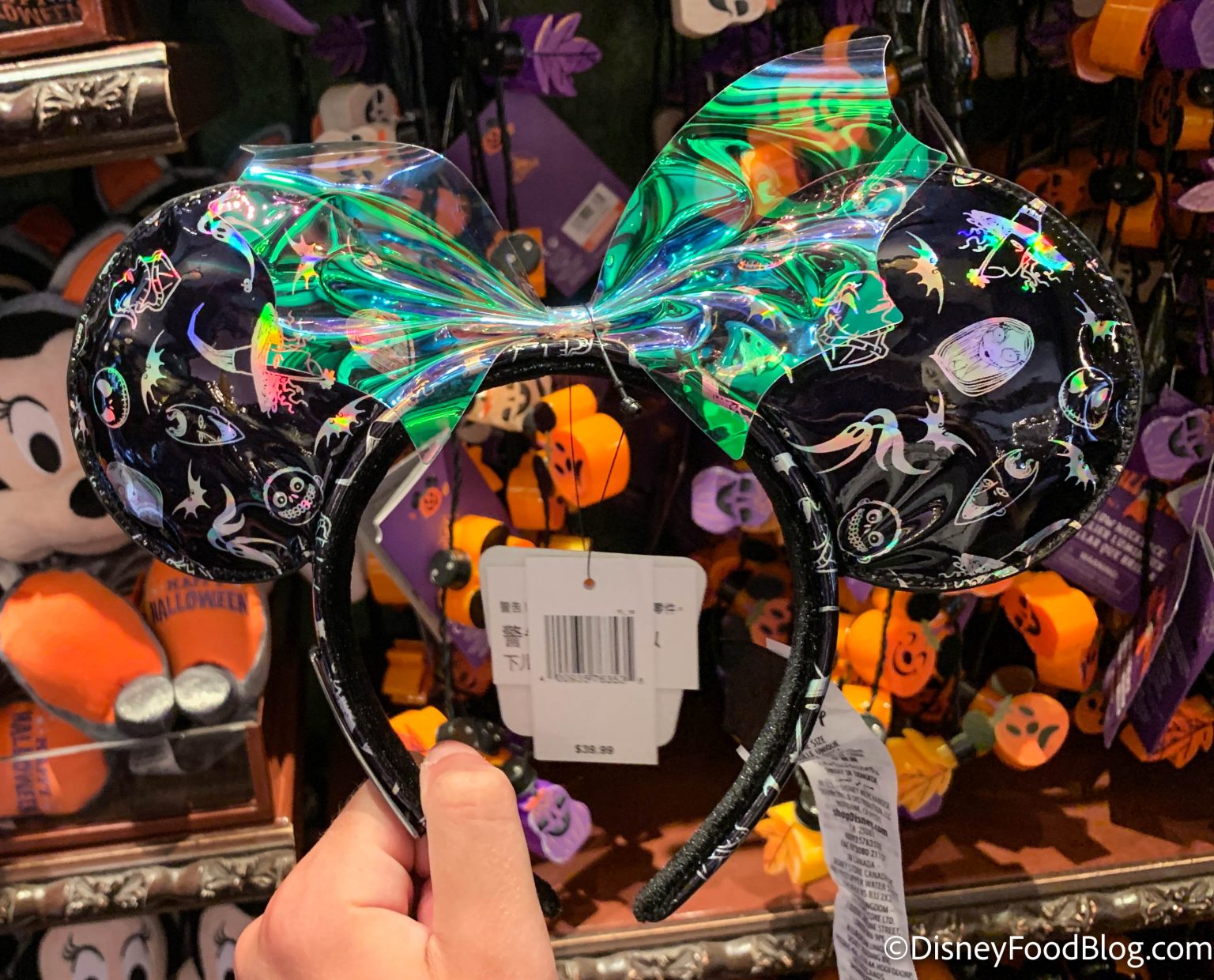 Disney Just Released Iridescent Nightmare Before Christmas Ears (And