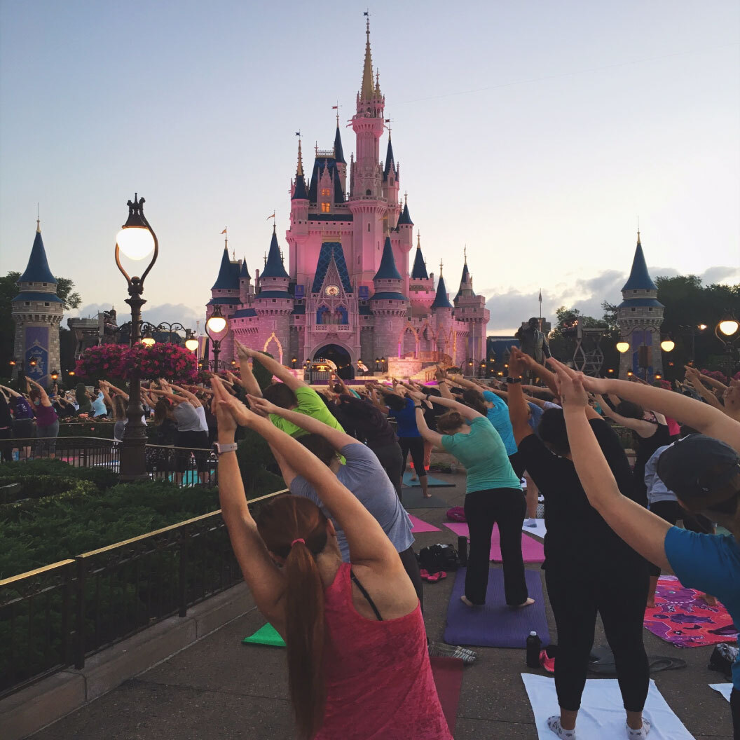 You Can Do YOGA in Front of Cinderella Castle in Disney World Soon