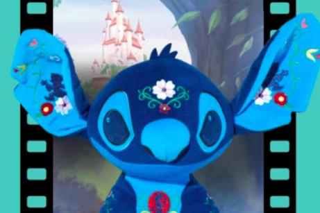 stitch crashes snow white plush