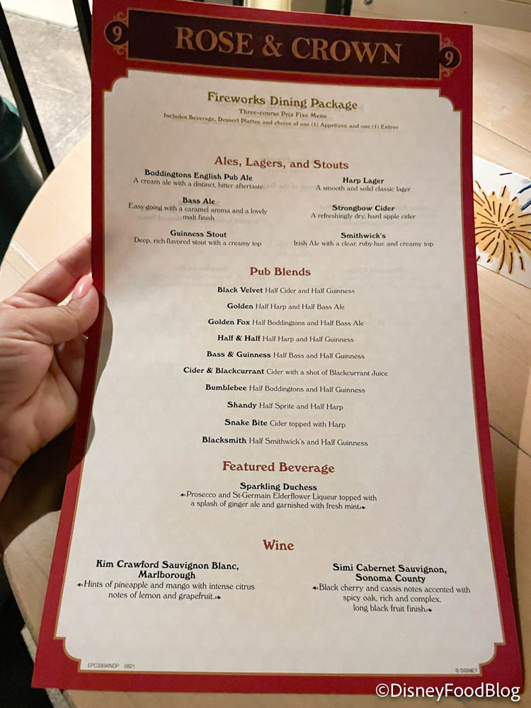 PHOTOS & VIDEOS Check Out EPCOT’s New Fireworks Dining Experience