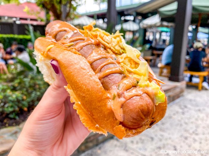 Review! We Tried the Cheetos Hot Dog in Magic Kingdom!