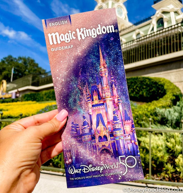 PHOTOS: See The NEW Magic Kingdom Park Map In Disney World! - Disney By ...