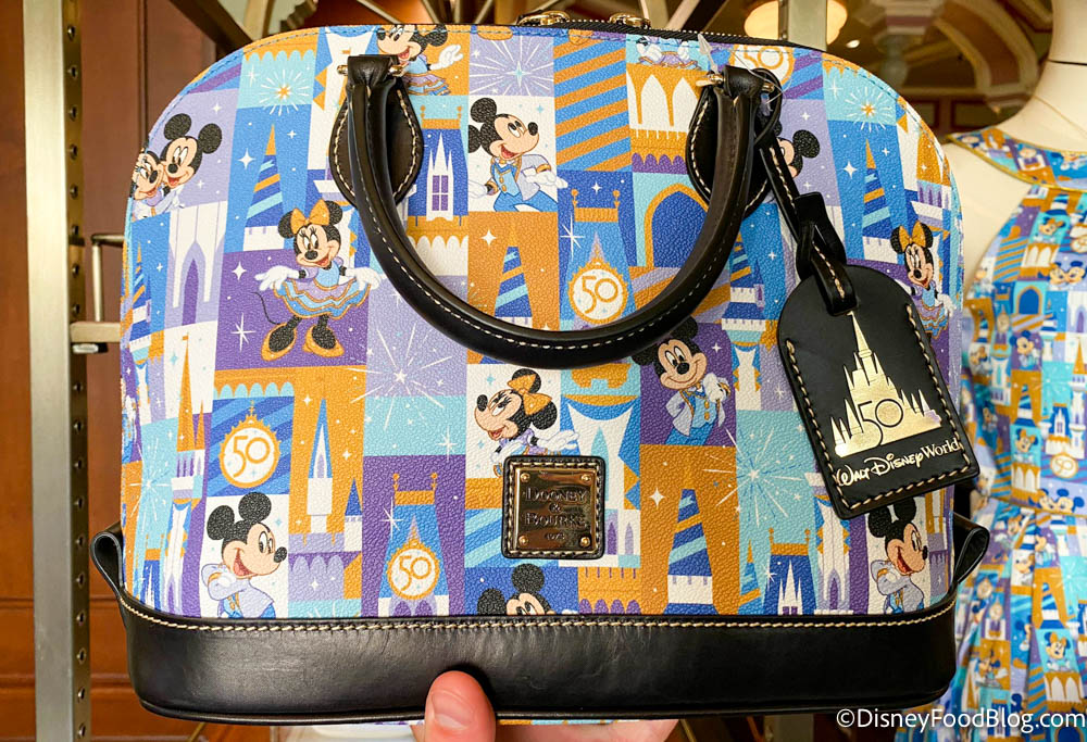 HappilyShoppe.com Disney Wish Dooney & Bourke Satchel Bag Disney Cruise Line, Women's, Size: One size, Gold