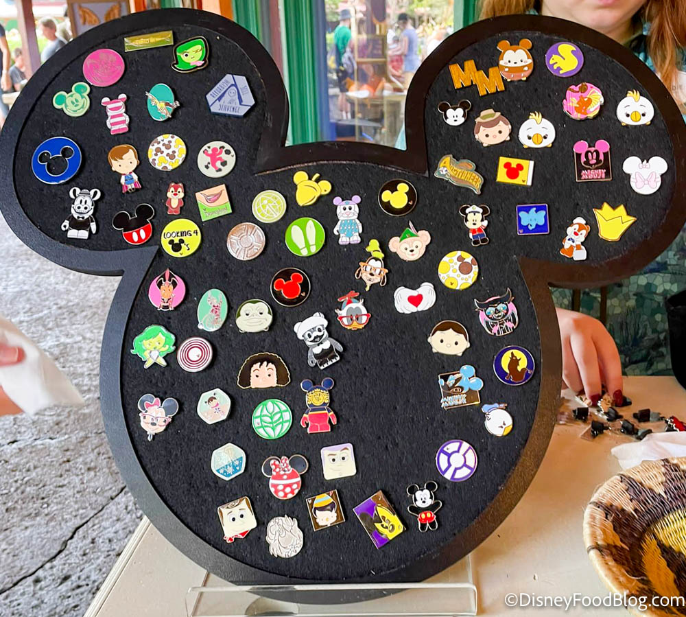 Disney Pin Trading throughout the parks