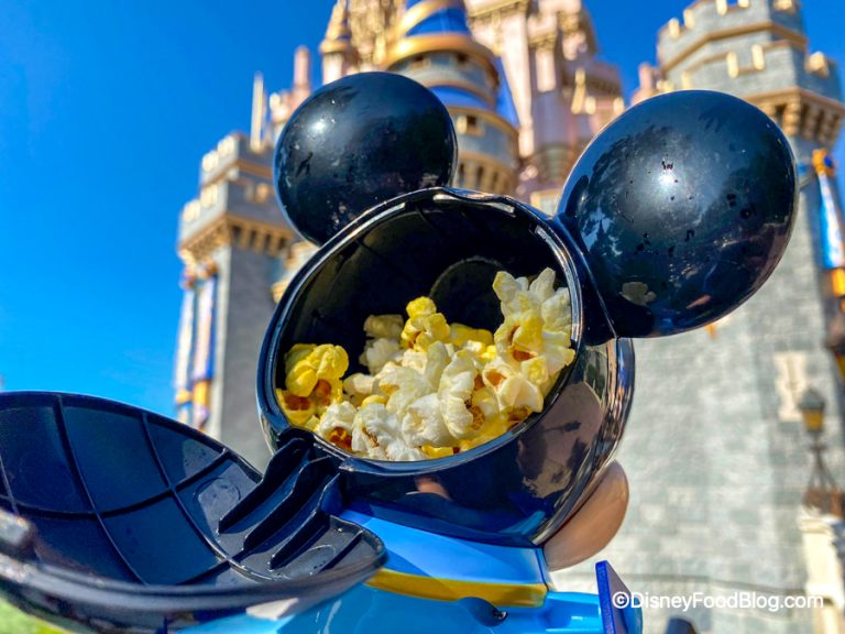 PHOTOS He's FINALLY Here! The 50th Anniversary Mickey Mouse Popcorn