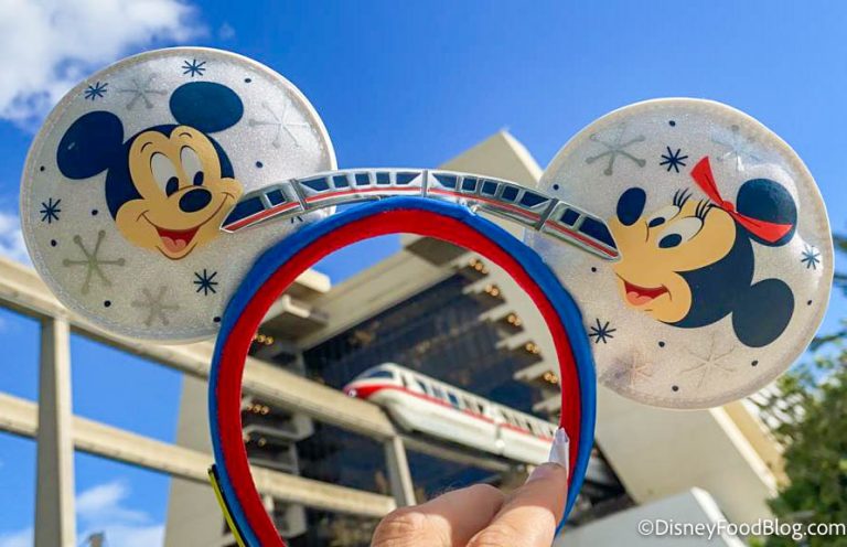 HOLD UP. Disney World Just Dropped MONORAIL Ears! | the disney food blog