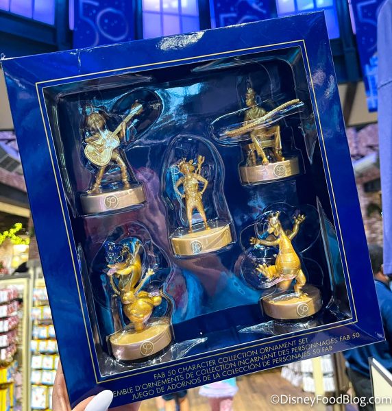 PHOTOS: Gold 50th Anniversary Character Statue Ornaments Have Arrived ...