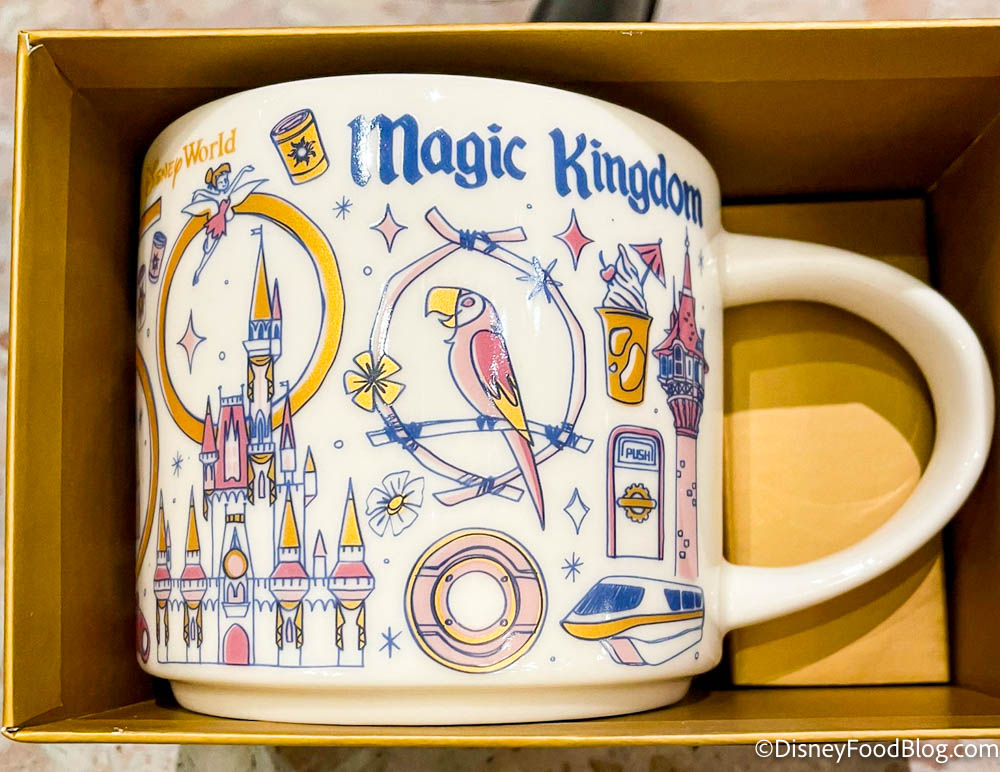 Disney Starbucks Travel Tumbler - 50th Anniversary Vault - Magic Kingdom