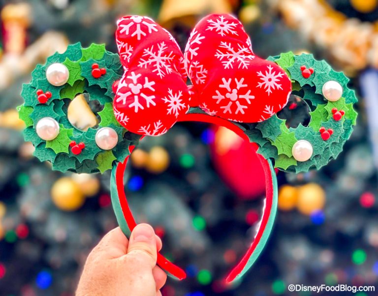 PHOTOS: Disney World's New Holiday Ears are Sure to Turn Heads! | the ...